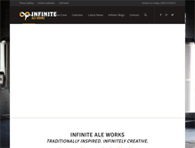 Tablet Screenshot of infinitealeworks.com